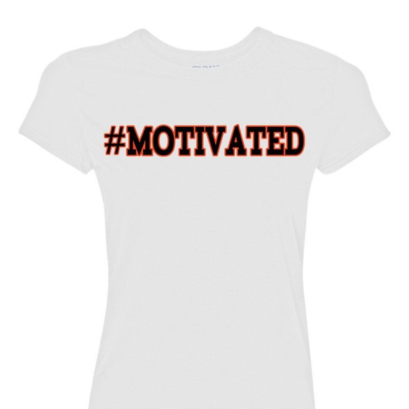 Inspirational hashtags on fitted t-shirts - Picture 3 of 4